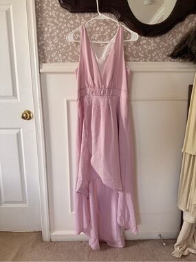 Pink High Low Dress